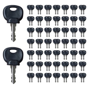 100Pcs Ignition Keys 14603 for Bomag 