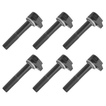 6pc Ignition Coils 339-880615T01 880615T01 Mercury Outboards 4 Stroke 75-350hp 75 EFI 80 EFI 90 EFI 100 EFT 115 EFI 135 Verado 150 Verado 200 Verado 225 Verado 250 Verado 250 Pro Verado 275 Verado 300 Verado 300 Pro Verado 350 SCI Verado