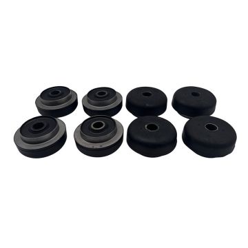 8 PCS Engine Mounting Rubber Cushion Feet Bumper for Hitachi