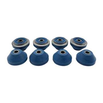 8PC Rubber Cushion Feet Bumper for Komatsu Excavator PC20