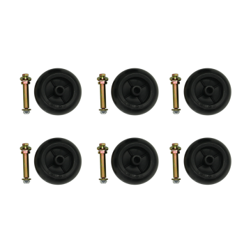 Mower Anti Scalp Deck Wheel Kit Set of 6 for Bad Boy for Exmark for Lawn-Boy 