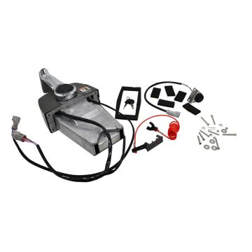 Boat Throttle Control Single Lever Binnacle Side Mount Outboard Remote Control with Keys 176372 for Johnson 