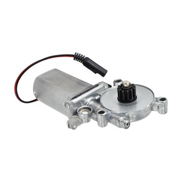 RV Power Awning Motor 373566 75-RPM 12-Volt DC with Single 2-Way Connector Power Awning for Solera 
