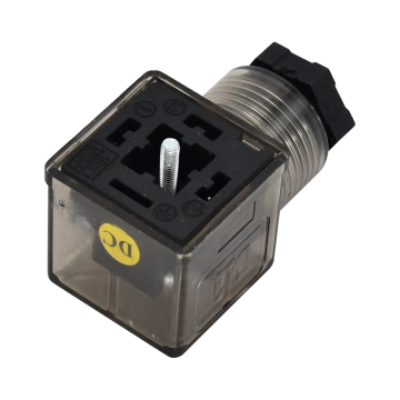 Type A Solenoid 3 Prong Connector DIN 43650 