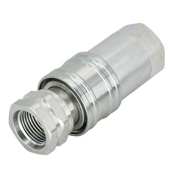 TL32 5/8 SAE Thread Ag Quick Connect Hydraulic Poppet Style Coupler 1/2 Body Size for Bobcat 