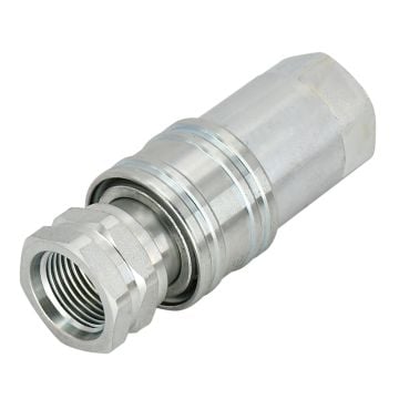 TL32 5/8 SAE Thread Ag Quick Connect Hydraulic Poppet Style Coupler 1/2 Body Size for Bobcat