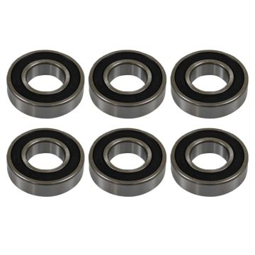 Deck Blade Spindle Bearing Rebuild Kit 6 Pieces 037-6023-00 037-6015-00 C29735 350759 358672 Bad Boy BadBoy Outlaw ZT CZT Pup Pup Lightning Maverick Diesel 2007-2008 CZT Elite 2014 - 2015 Compact Outaw 