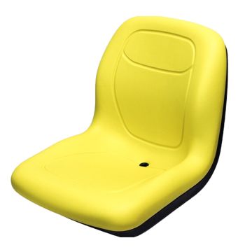 Yellow High Back Seat AM108058 AM107759 AM121752 AM126149 AM102474 AT63325 John Deere Compact Tractors 655 755 756 855 856 Front Mowers F710 F725 Tractors Gator Bobcat Skid Steer Loaders

