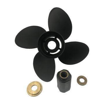 Propeller 4 Blades 48-8M8026590 RH 13 x17 Mercury Outboard Engines 40 50 60 70 75 80 90 100 115 125 140 150 HP Bigfoot 4-Strokes, 75-125 HP 2 and 4-Stroke