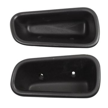 Pair Left Right Interior Driver Side Door Pull Handle Cup 04741404 For Dodge 