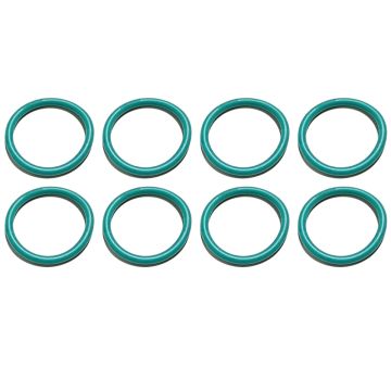 8pcs Oil Cooler O-Rings 1824735C1 1824736C1 904-224 for  Ford E-450 engine for Navistar international 4600 1994-1998 for Detroit 
