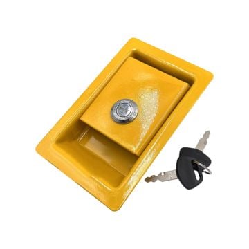 Hydraulic Pump Door Lock with 2 Keys Sumitomo Excavator SH Series SH120 SH120-3 SH120-5 SH120-6 SH160-5 SH200 SH200-3 SH210-5 SH210-6 SH300-5 SH350 SH350HD-5 SH480LHD-5
