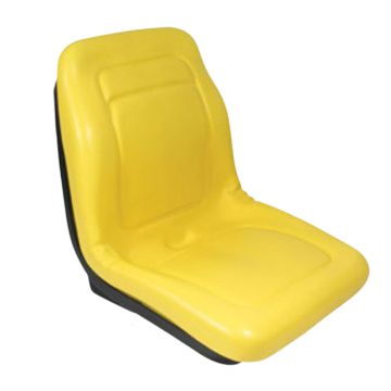 Yellow High Back Seat  AM121752 AM107759 for John Deere