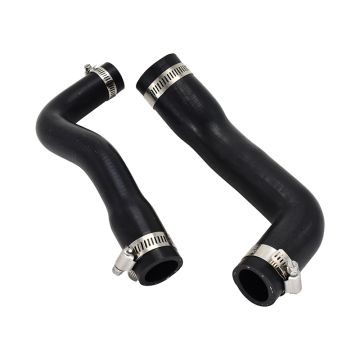 Fuel Filler Hose and Fuel Vent Hose Set with 4 Clamps 52040079 52040081 for 87-95 Jeep Wrangler YJ with 20 Gallon Fuel Tank
