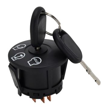 Riding Lawn Mowers Ignition Switch with Key 5 Terminals 725-04659 for MTD for Craftsman for Cub Cadet