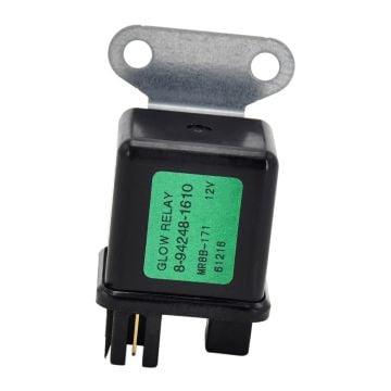 Glow Plug Relay 12V 8944001061 Isuzu Engine 4JA1 Vehicle NHR54 NKNP John Deere Excavator 35ZTS 50C 27C 50ZTS 27ZTS 35C   