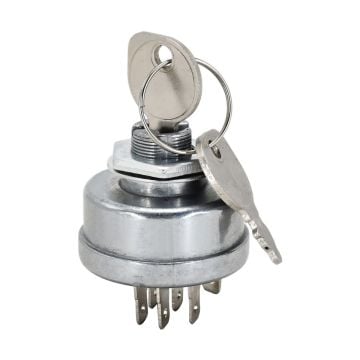 Ignition Starter Switch for Exmark Toro 103-0206 109-4736 104-2541 88-9830, for 60 & 72 Deck Exmark Lazer Z, Lazer Z XP, Turf Tracer, Navigator, Phazer, Quest Series & Toro Z500 Series Z Master