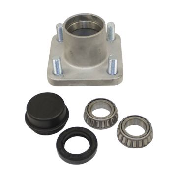 Wheel Hub Assembly with Races Bearing and Dust Caps 70895-G01 For EZGO
