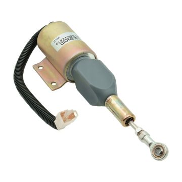 12V Fuel Shutoff Solenoid RE502473 John Deere Feller Buncher 643G 643H 653E 653G 740 840 843G 843H Sprayer 4700 4710 Cane Loader 2254