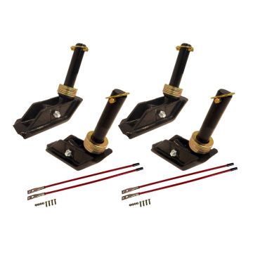 Snowplow Shoe Assembly and Blade Guide Set 1303005 For Meyer