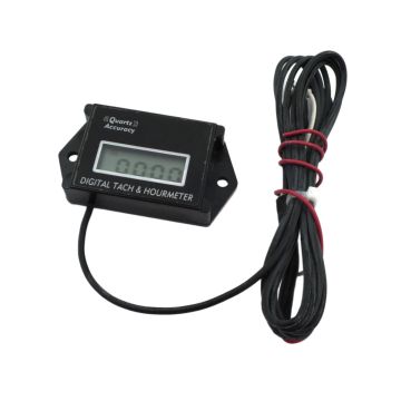 Digital Tachometer with 1 Spark Revolution Outboard Gas Marine Engine