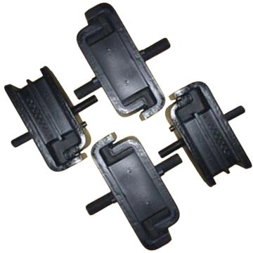 One Set Contians 4 Units Engine Mounting Rubber Cushion Feet Bumper for Hitachi 