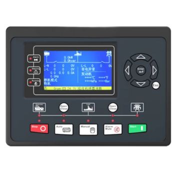 Generator Controller Module HGM9320MPU SmartGen LCD, Genset Automation, ARM-based 32-bit SCM, 480x272 TFT LCD with Backlight,  3-phase 4-wire, 3-phase 3-wire, and 2-Phase 3-wire Systems with Voltage 120/240V and Frequency 50/60Hz
