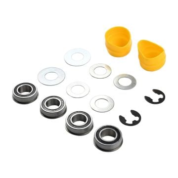 Front Wheel Bushing to Bearing Conversion Kit GX21931 John Deere Lawn Mower L100 L105 L107 L108 L110 L111 L118 L120 L130 L1742 L2048 L2548 LA100 LA105 LA110 LA115 LA120 LA125 LA130 LA135 LA140 LA145 LA150 LA155 LA165