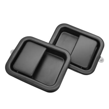 2 x Exterior Front Door Handles 55176382AE for Jeep 