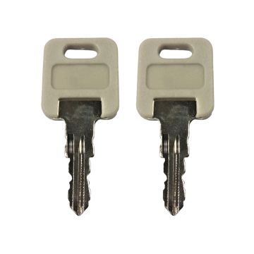 2PCS Replacement Keys G391 013-690345 G345 Global Link Toy Hauler Fastec Bauer Lippert Montana RV Camper Motorhome Travel Trailer