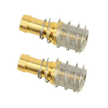 2X 1/4 inch In-Tank Fuel Filter Ball Check Valve 07-241 For SPI