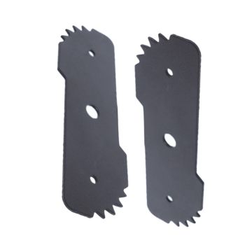 2Pcs Edger Blade 243801-02 Black and Decker Edger LE750 EDGE 2-in-1 LE710 LE760 EH1000 Type 5 Type 6 12 AMP Craftsman Edger CMEED400
 