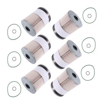 6Pcs Fuel Filter Element PF9908 For Detroit