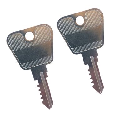 2Pcs Ignition Key T2545-41151 For Kioti 