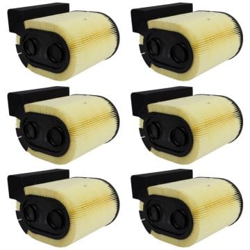 6Pcs Engine Air Filter FA1927 Ford Super Duty F-250 F-350 F-450 F-550 6.7L V8 Powerstroke Diesel 2017-2019