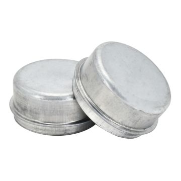 2Pcs 2.44" Bearing Grease Cover Dust Cap Cup For Trailer