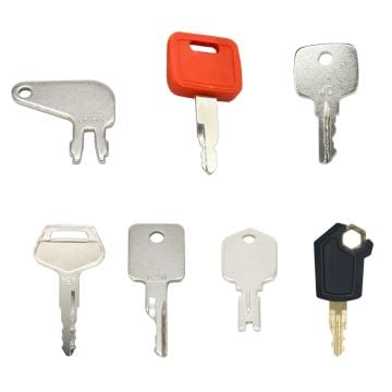 7Pcs Ignition Key For Heavy Equipment