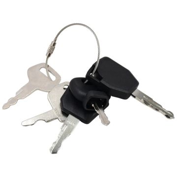 5PCS Ignition Key Set 14607 For JCB