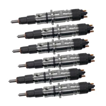 6pcs Fuel Injector 0445120384 For Bosch 