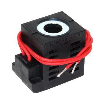 12VDC Solenoid Coil 22W Hydraulic Power Unit Lift Dump 10162-76 For Deltrol 