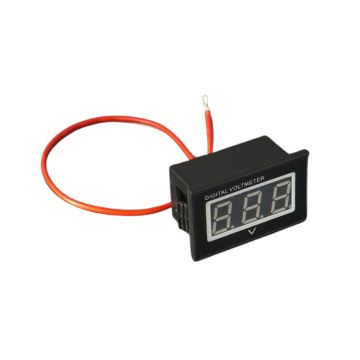 Auto Gauge Digital Voltmeter LED V40D 12V 2.5-30V Heavy Equipment