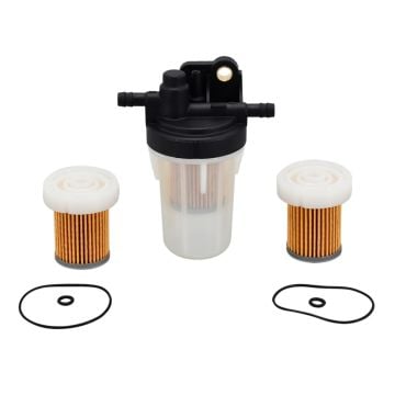 Fuel Filter Assembly and 2PCS Filter with O-Rings 6A320-58862 6A320-58830 6A320-59930 for Kubota