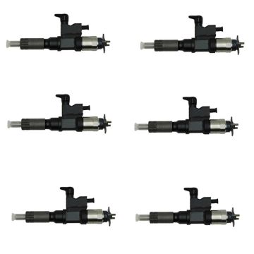 6pcs Fuel Injector 8-97609791-5 For Isuzu