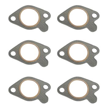 6 Pcs Exhaust Manifold Gasket 272-1956 Caterpillar CAT Engine 3126 C7 Excavator 322C 324D 325D 329D