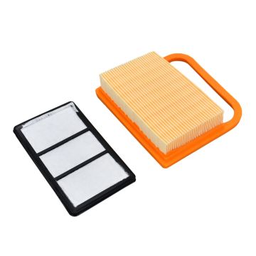 Air Filter with Pre Filter 4238 141 0300 4238 140 1800 Stihl Concrete Cutoff Chop Saw Parts TS410 TS420 TS410Z TS420Z TS480 TS480i TS500i 
