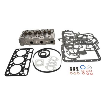 Cylinder Head With Valves And Full Gasket Kit 15521-03044 1552103044 15521-03040 1552103040 for Kubota 