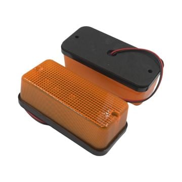 2Pcs LED Amber Light 92185C1 For Case