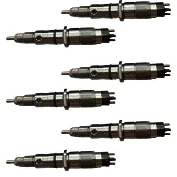 6pcs Common Rail Fuel Injector 5263306 0445120240 0445-120-240 0445120037 0445120115 3965750 4940171 Cummins Engine 6C 8.3L Bosch 
