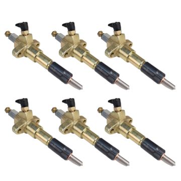 6pcs Fuel Injector 1153001042 For Isuzu 