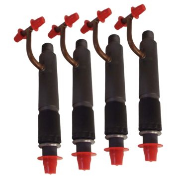 4pcs Fuel Injector YM729902-53200 YM72990253200 Komatsu Engine 4D98E-1HC Excavator PC75-1 PC75R-2 PW75-1 Loader SK09J-2 WA75-3 WB70A-1